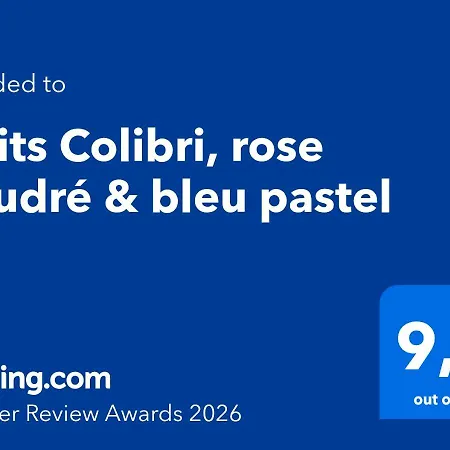 Nuits Colibri, Rose Poudré&bleu Pastel Bed & Breakfast Fozieres
