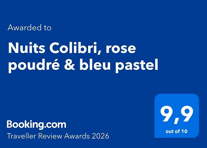 Nuits Colibri, Rose Poudre & Bleu Pastel Panzió Fozieres